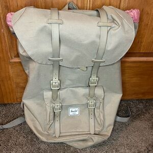 Herschel Supply Company Tan with Red Stripes Backpack B69